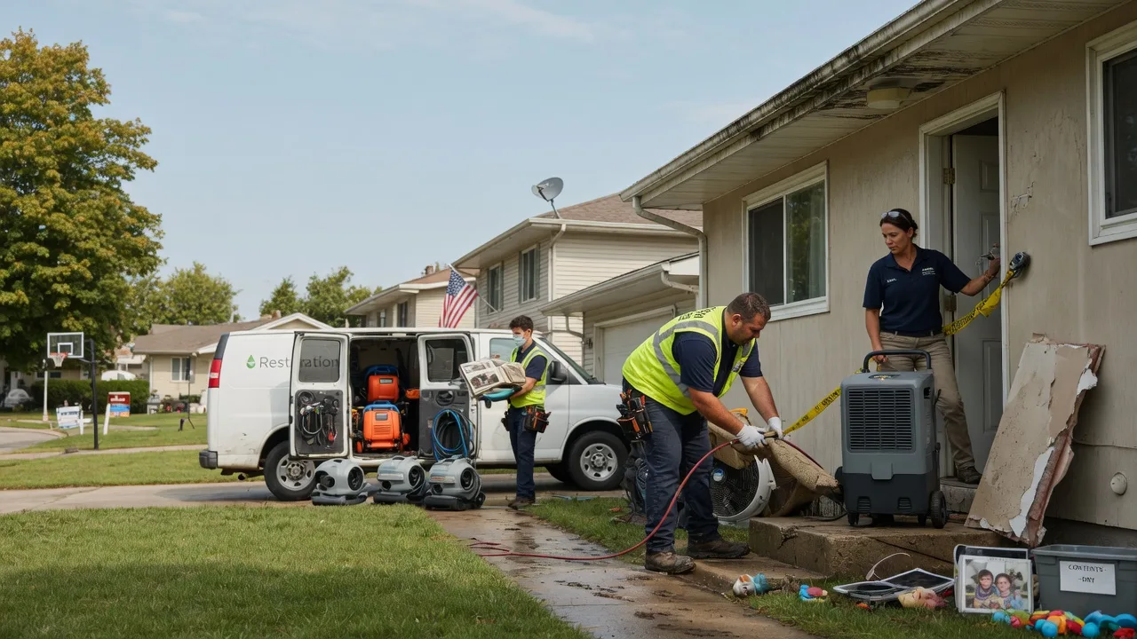 Water Damage Restoration in Eolia, MO near me